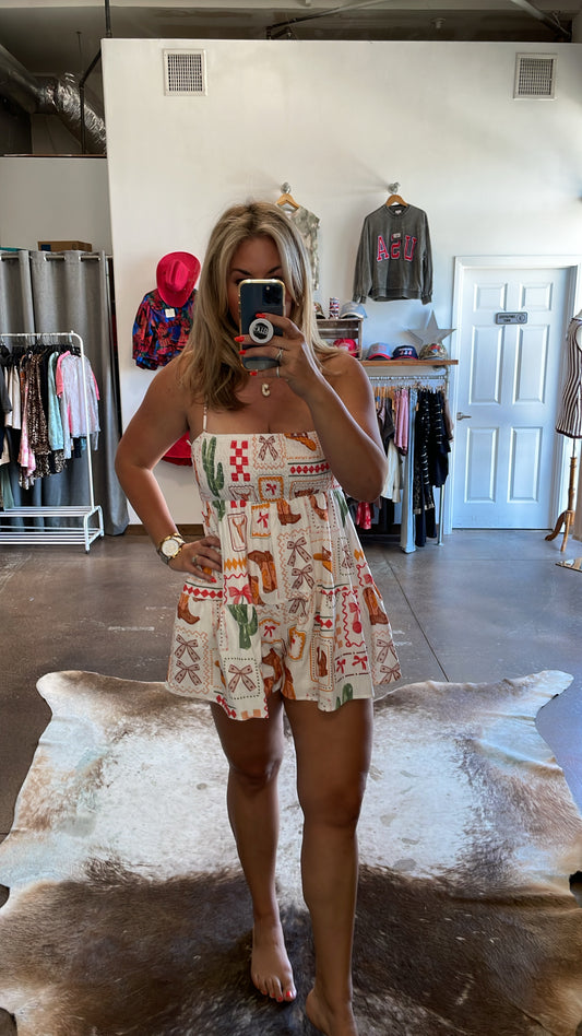 Country Fun Romper