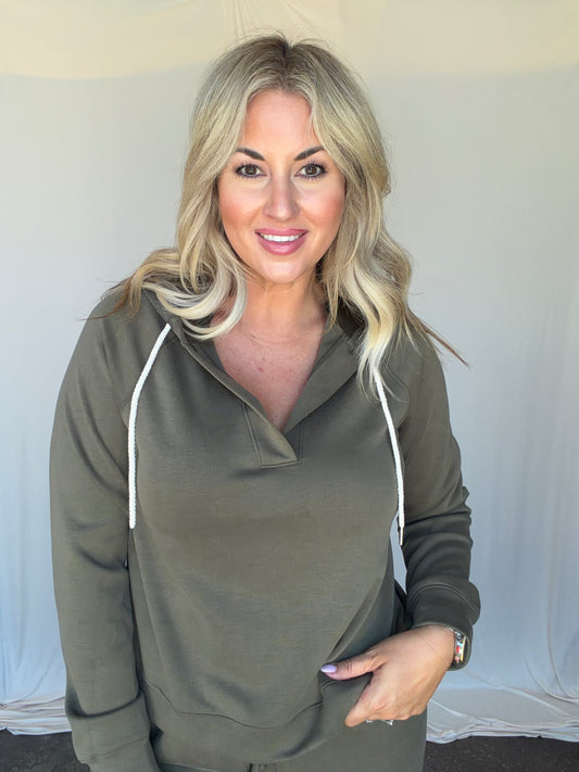 Olive Grove Pullover