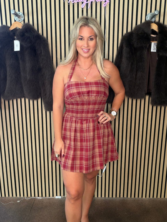 Georgia Plaid Dress
