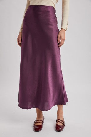 Satin Berry Bliss Skirt