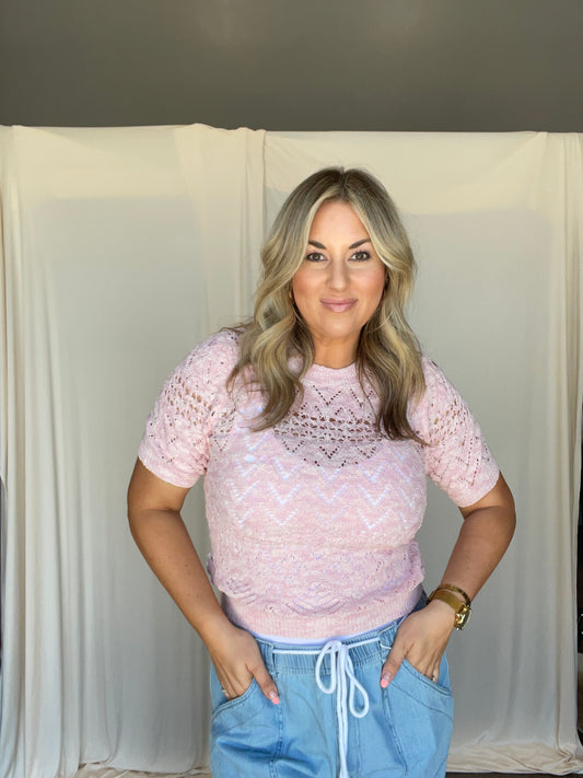Sherman Crochet Top