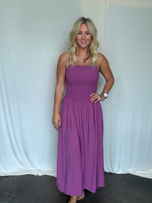 Mulberry Drift Dress