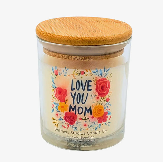 Love You Mom Candle