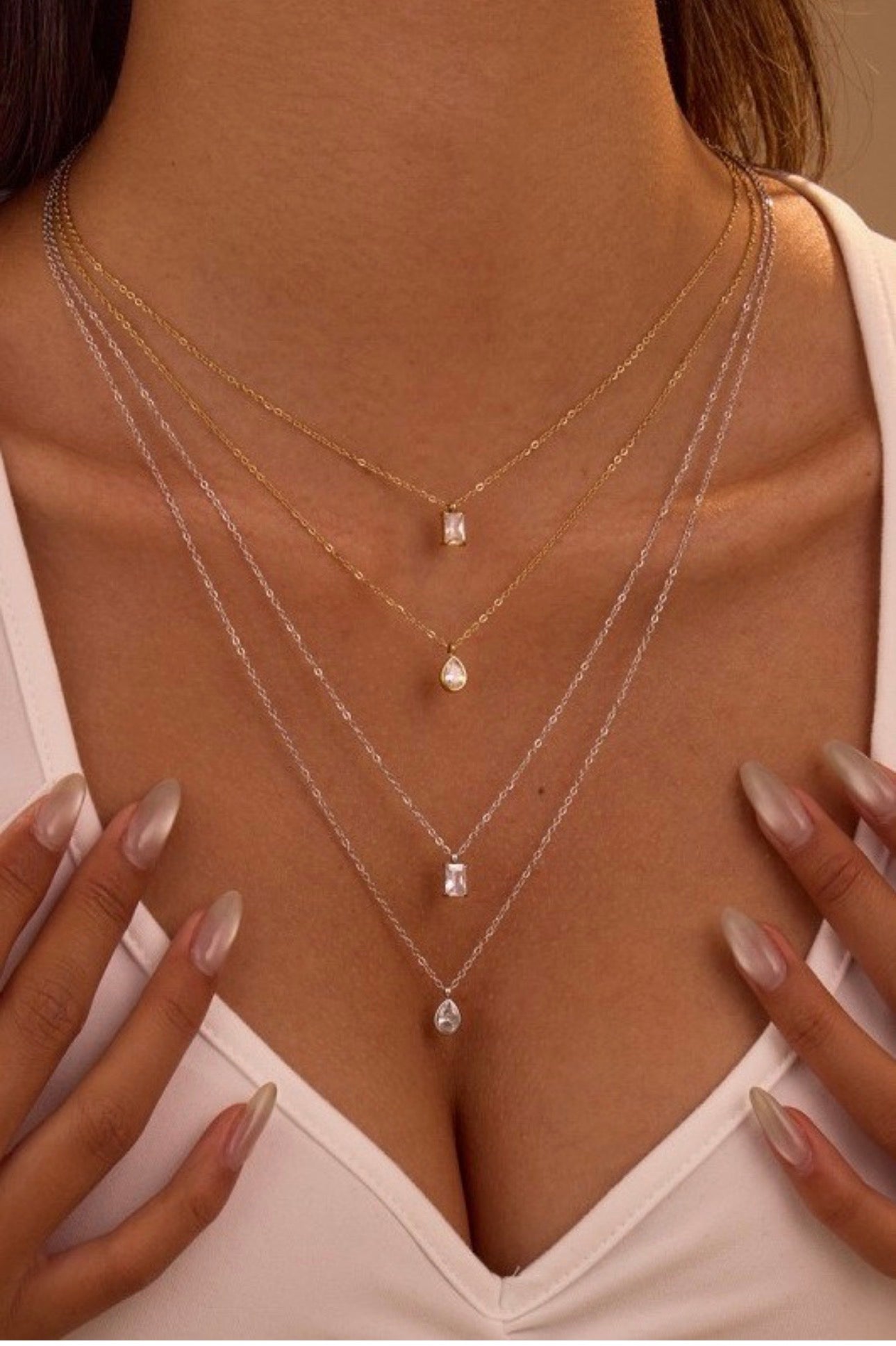 Golden Drop Necklace