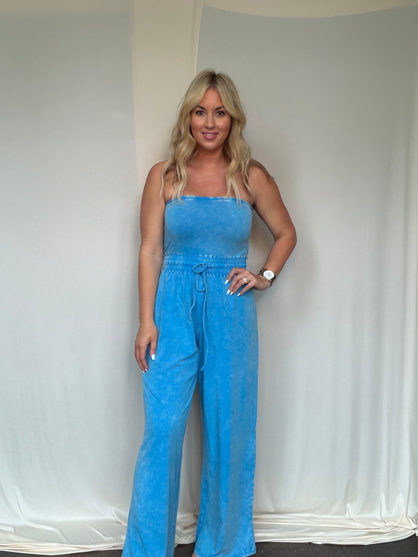 Rachel Tube Top Jumpsuit
