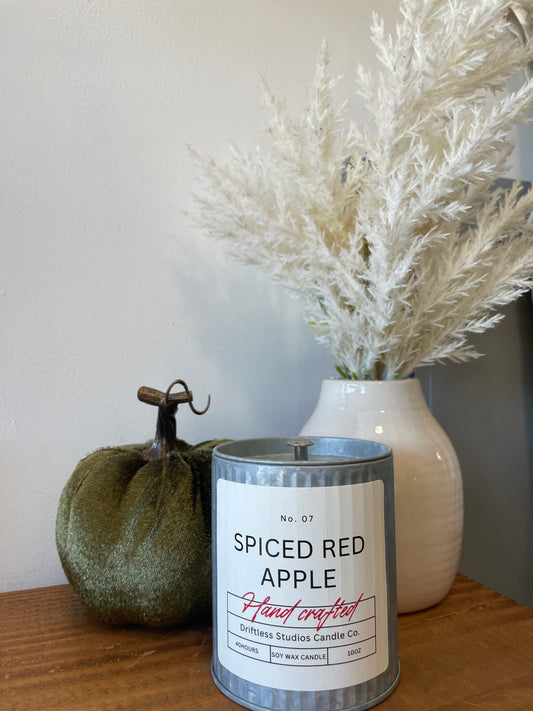 Spiced Red Apple Soy Candle