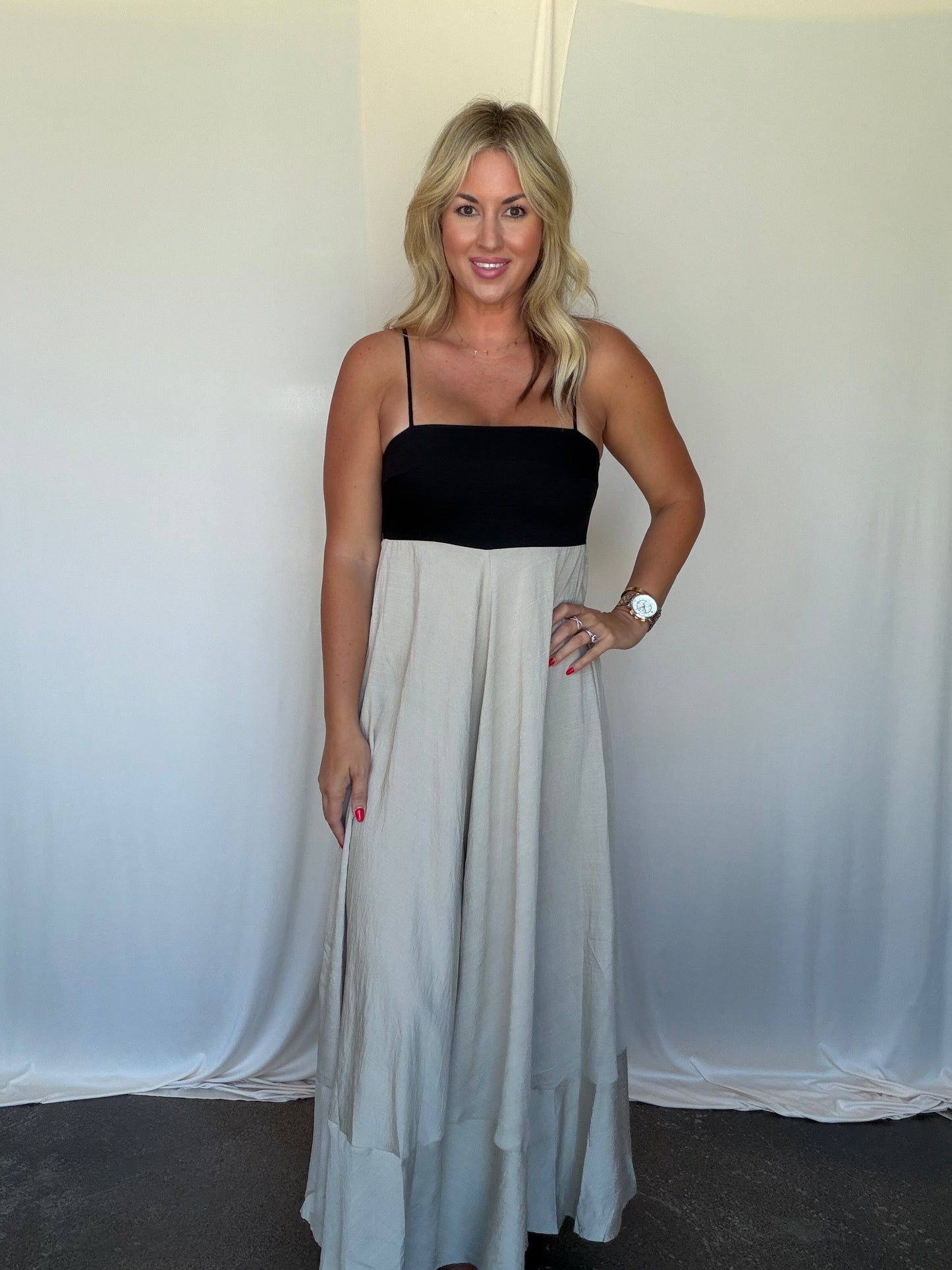 Golden Girl Maxi Dress