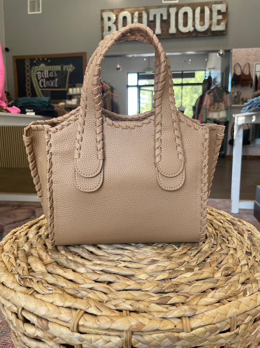 Marla Whipstitch Satchel