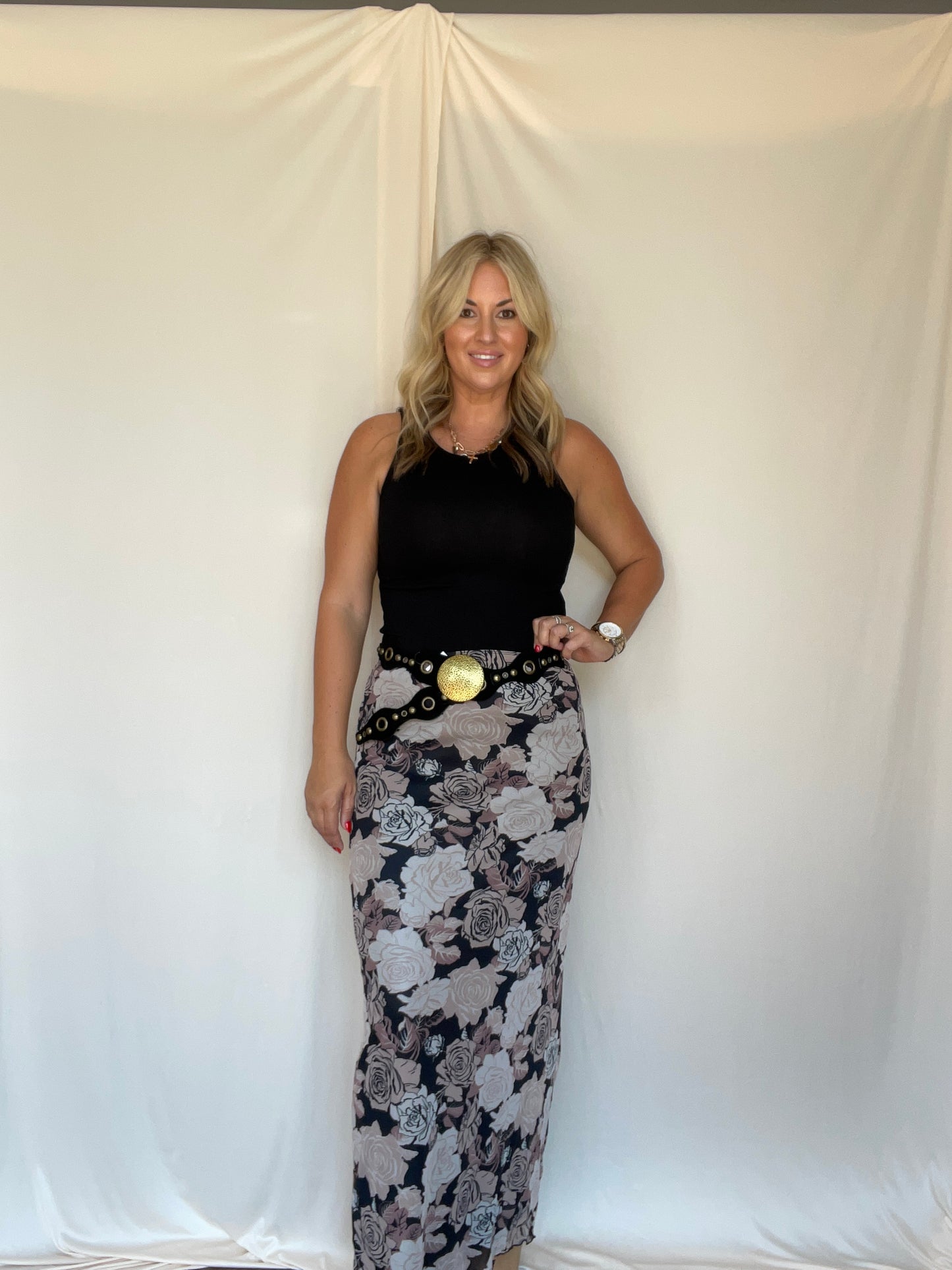Asters Maxi Skirt