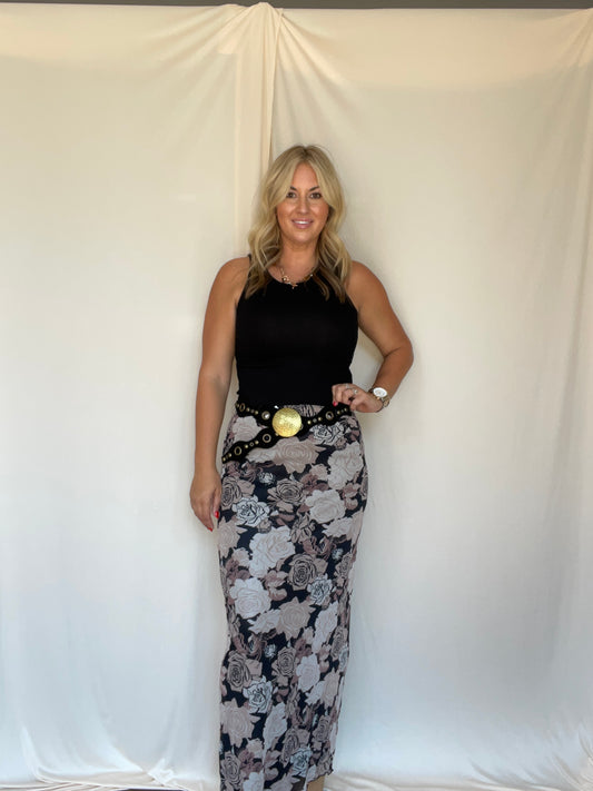 Asters Maxi Skirt