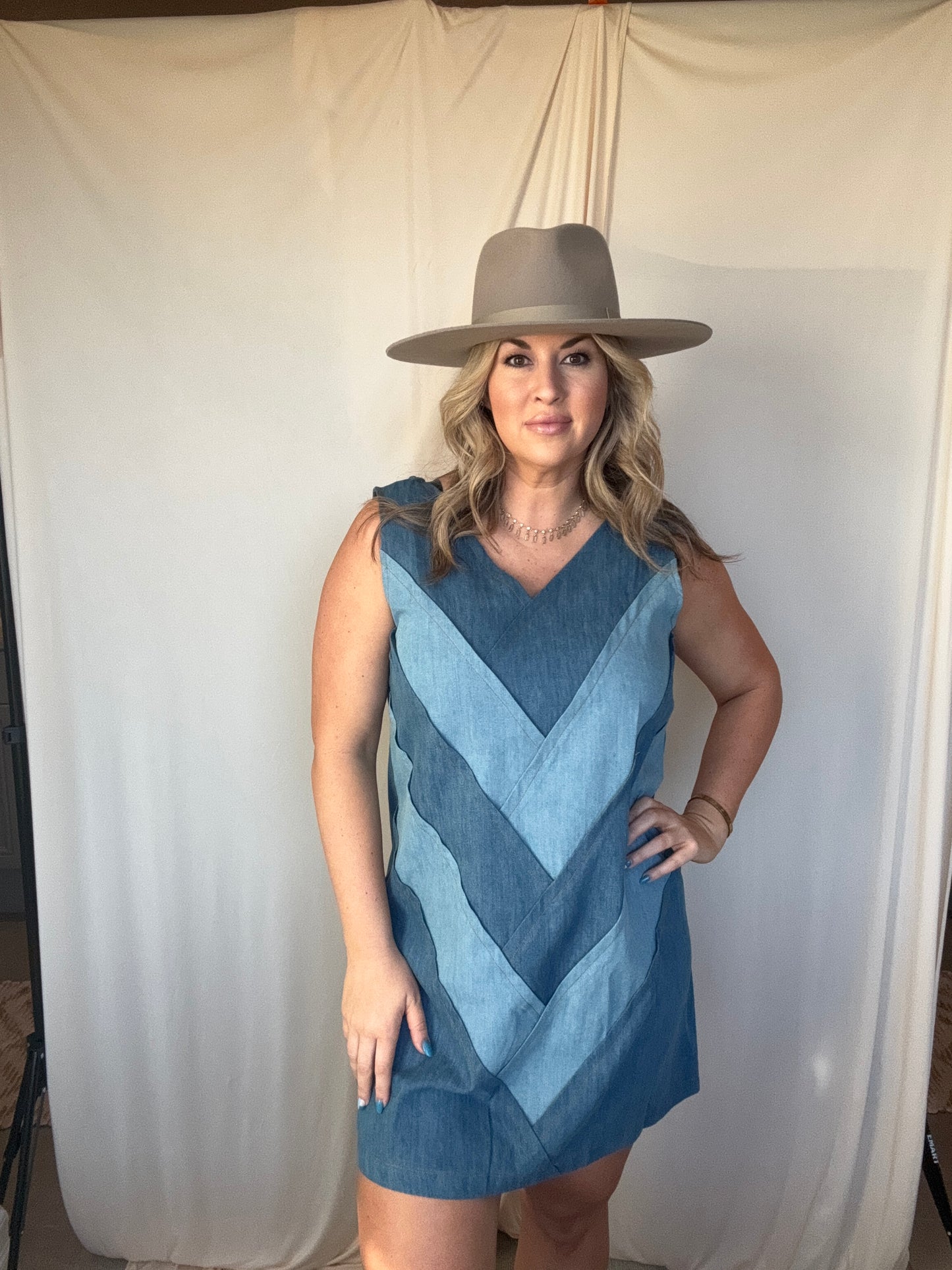 Denim Blues Dress