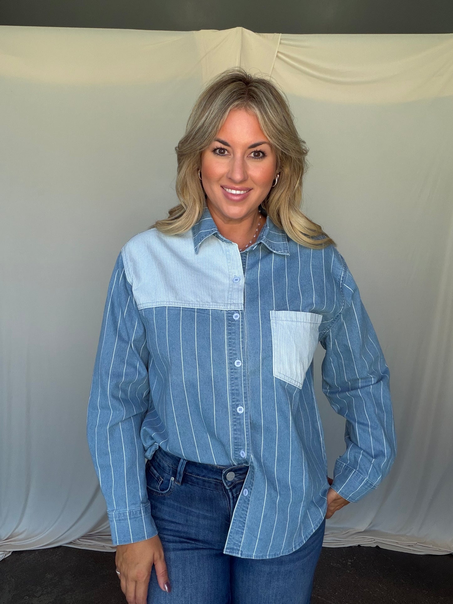 Dakota Denim Button Down