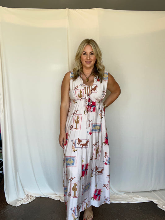 Frontier Days Maxi Dress