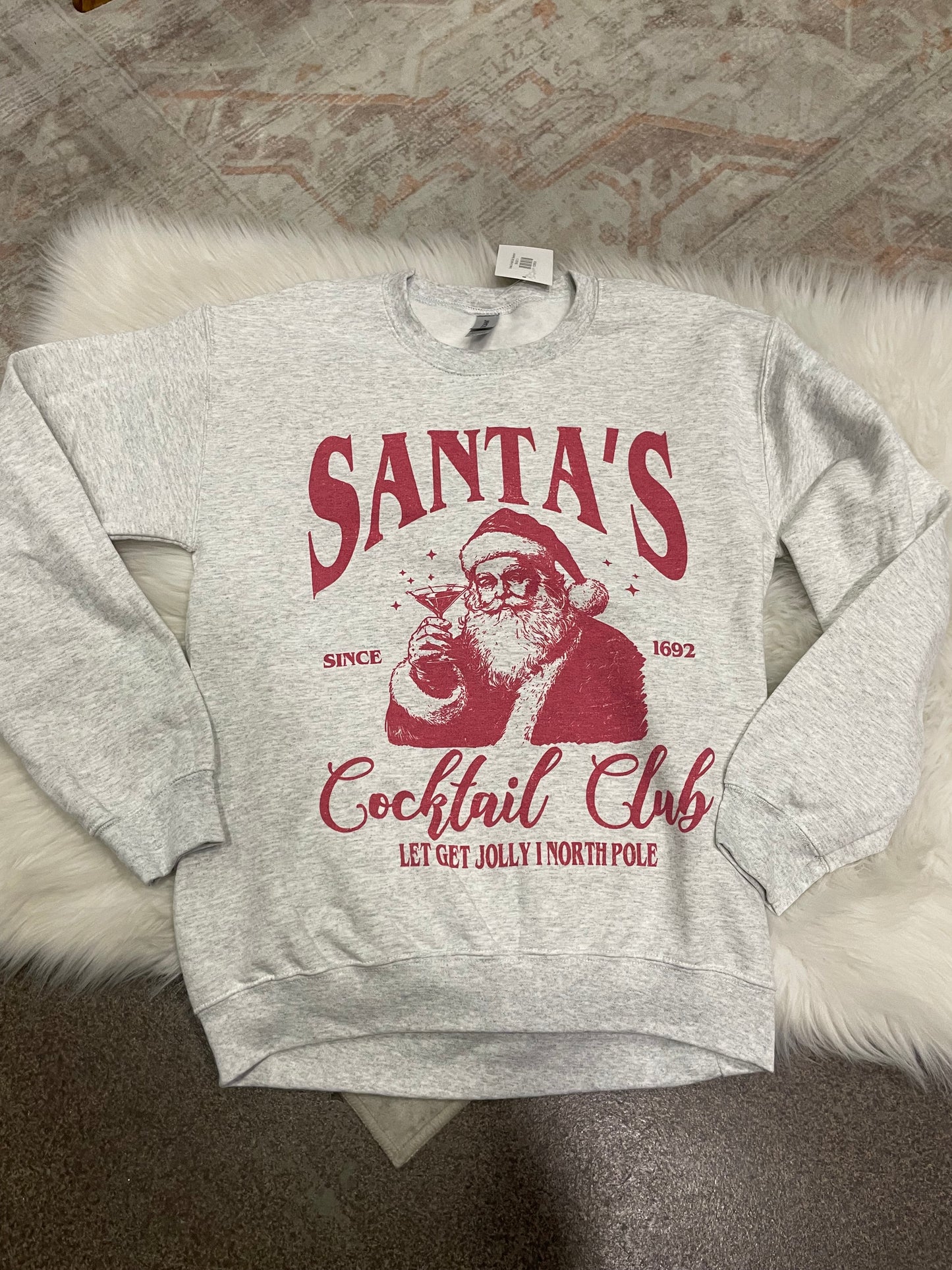 Santa Cocktail Club Sweatshirt