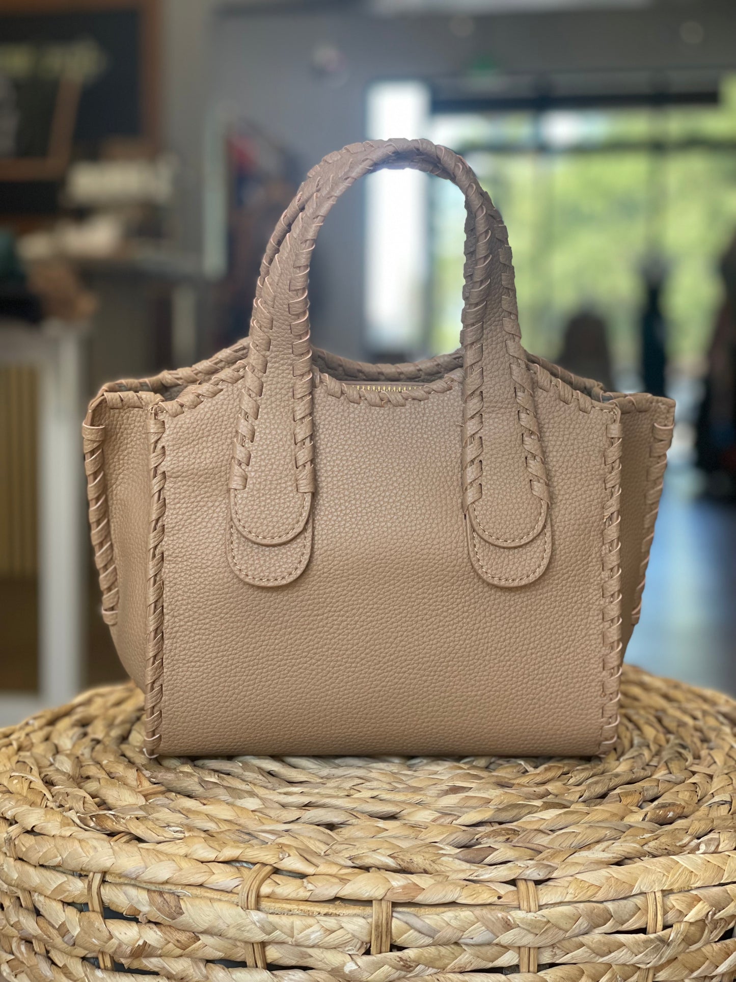 Marla Whipstitch Satchel