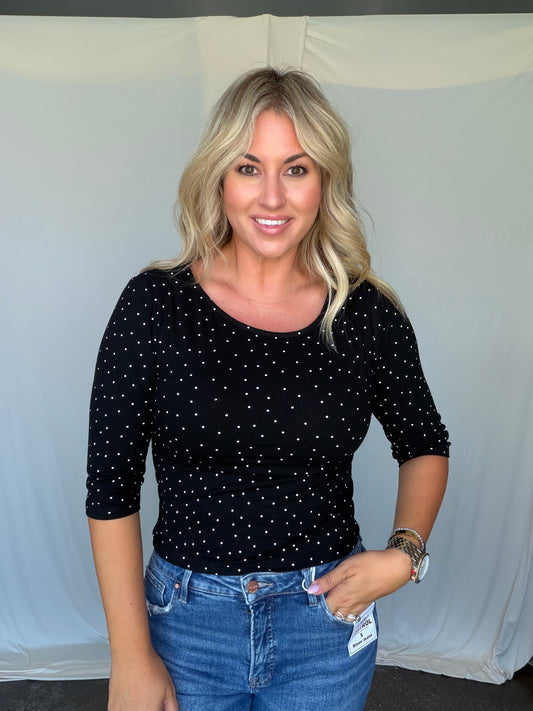 Perfectly Polka Top