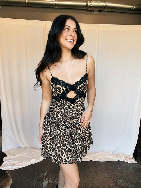 Burton Leopard Dress