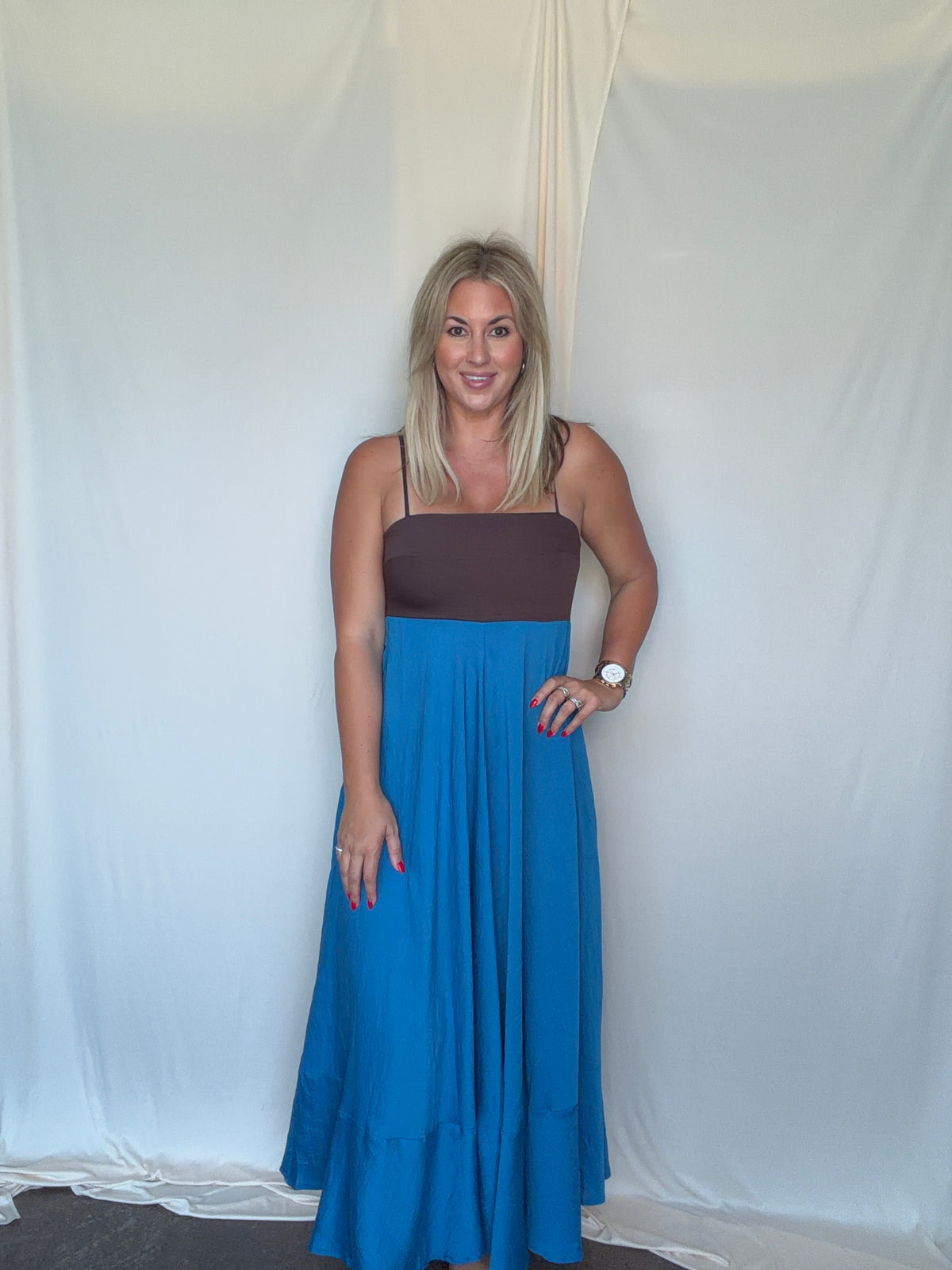 Golden Girl Maxi Dress