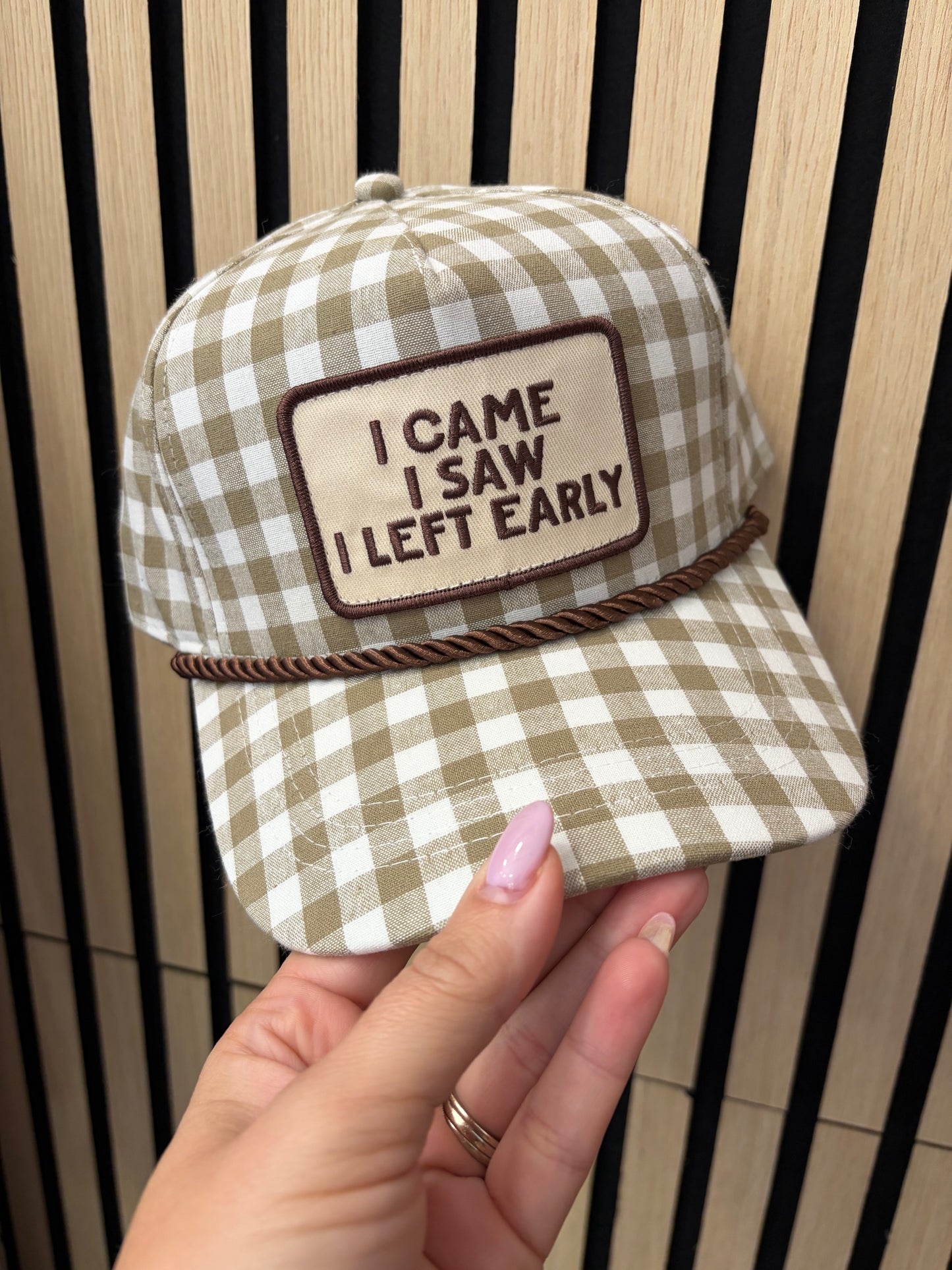 I Left Early Hat