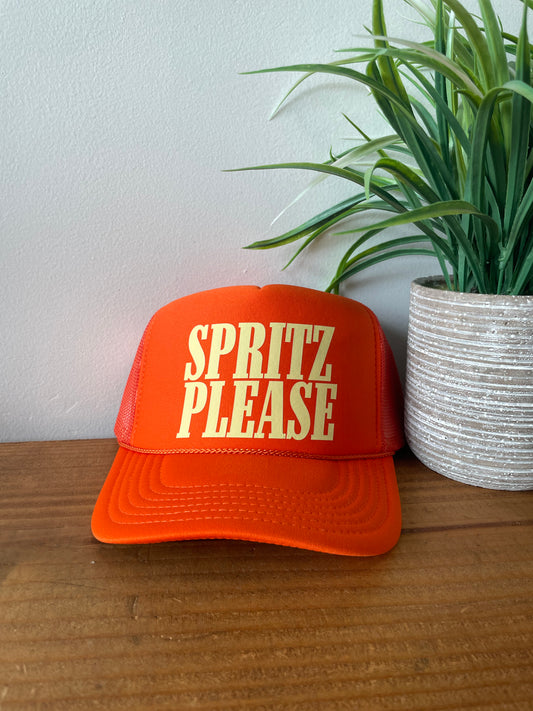 Spritz Please Trucker Hat