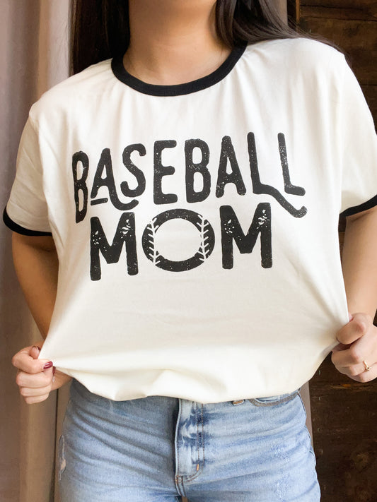 Baseball Mom Tee